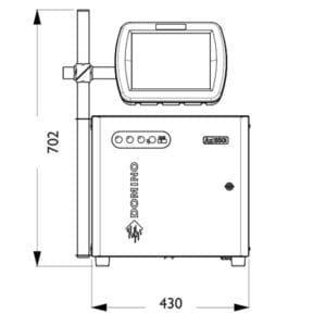 Domino Ax550i fronte