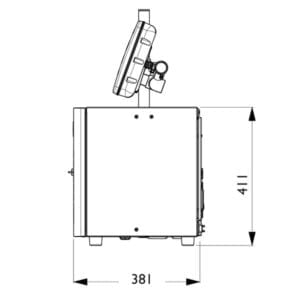 Domino Ax550i lato