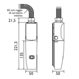 Testina Domino Ax550i