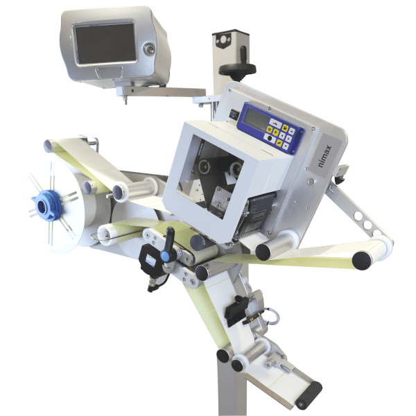 applicatore di etichette automatico nimax beta-max applicazione etichette