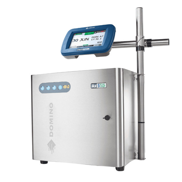 marcatore inkjet goccia deflessa piccolo carattere domino ax550i