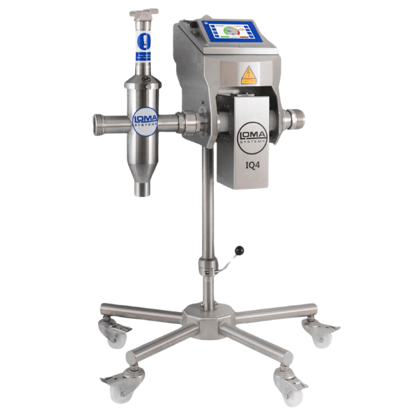 loma iq4h pipeline ispezione metal detector prodotti pompati in tubazione