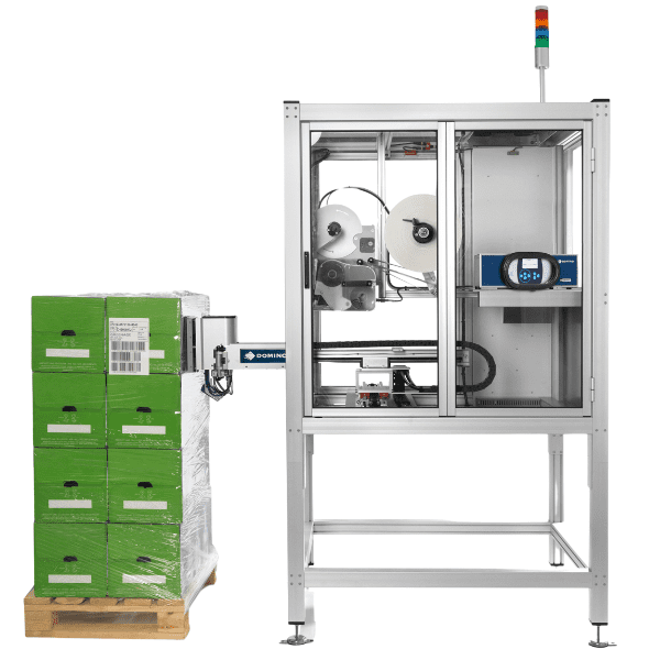 stampa e applica etichette per pallet domino m230i-p150