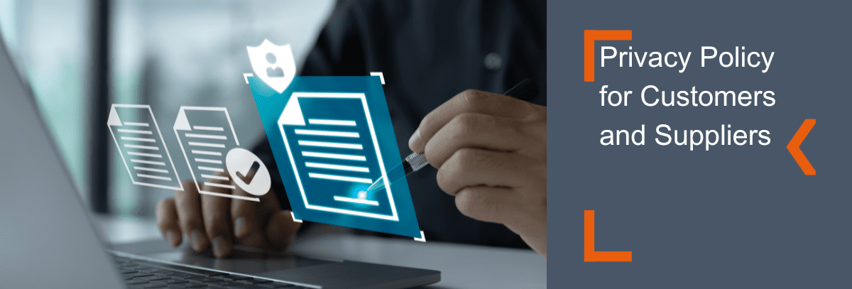 privacy policy for customers and suppliers
