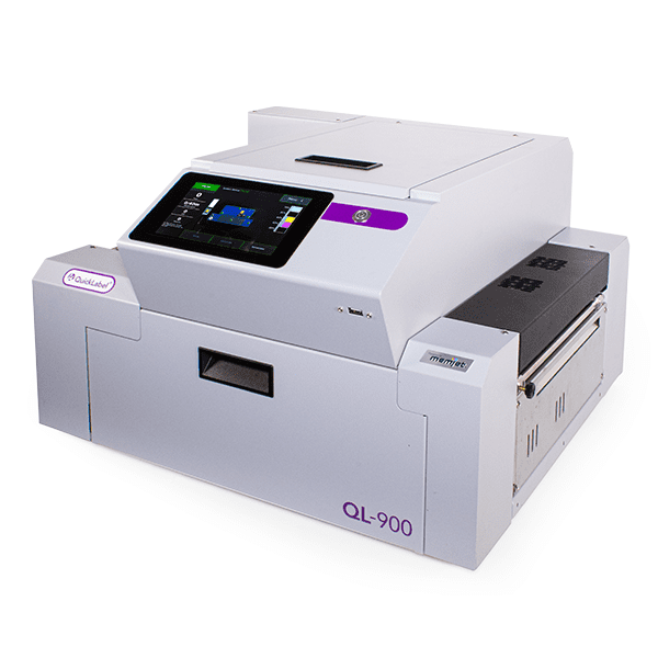 QL 900 with intuitive touchscreen for easy print job management and maintenance